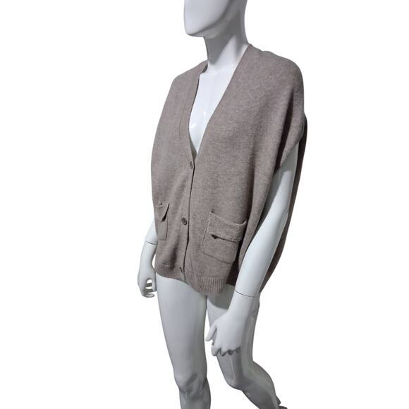 G Studio Korean Womens size 66 Medium Wool Cashmere Quiet Luxury Casual Sweater - Picture 2 of 11